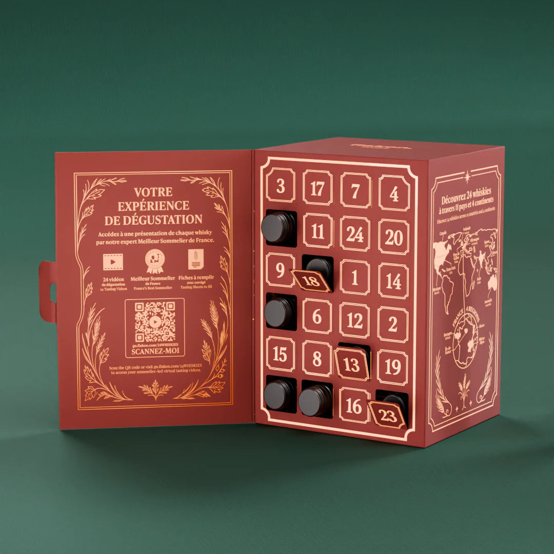 Calendrier de l'Avent Whisky - 24 Whiskies du Monde